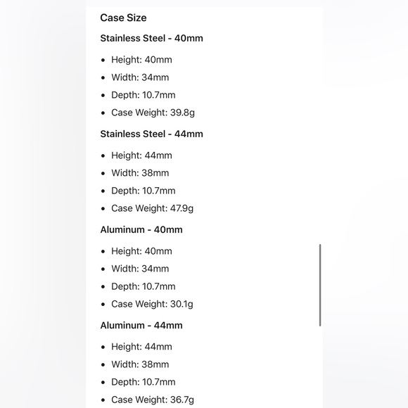 ⌚️NWT APPLE WATCH SERIES 7 45mm SILVER STAINLESS STEEL CASE W/ BLACK BAND - Picture 16 of 16